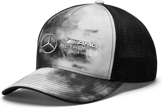 Casquette camionneur tie-dye Mercedes-Amg Petronas