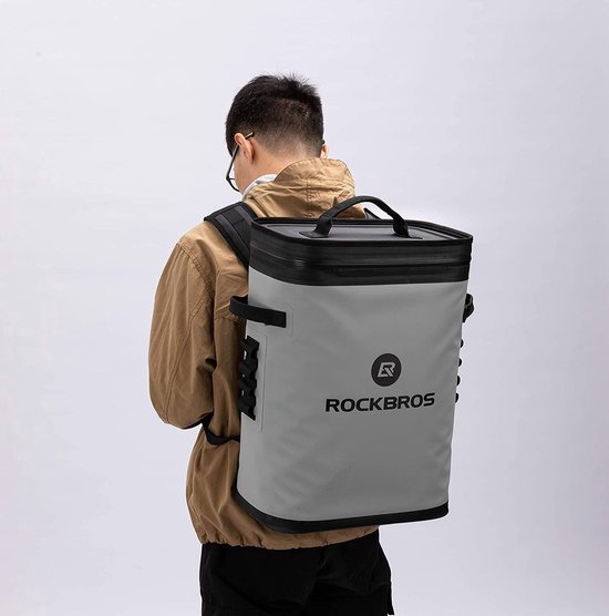 Cool Bag Waterproof Cooler - 17L Picnic Bag Insulated Cool Box - Lunch Bag for Outdoor Camping - Fishing Picnic Travel 48H Cooling Performance van Cool — afbeelding 3