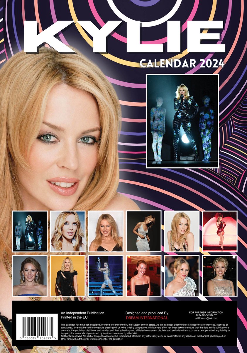 Kylie Minogue Kalender 2025 A3  bol.com