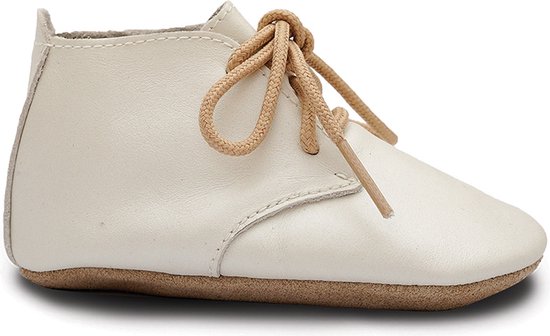 Bobux Soft Soles - Baby Slofjes Leer - Desert Lace Pearl - Maat 22