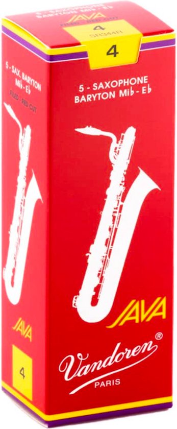 Vandoren Vandoren baritonsaxofoon rieten Java Vandoren Vandoren baritonsaxofoon rieten Java