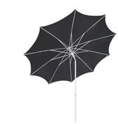 Borek - Parasol bâton Etoile dia. 250cm noir
