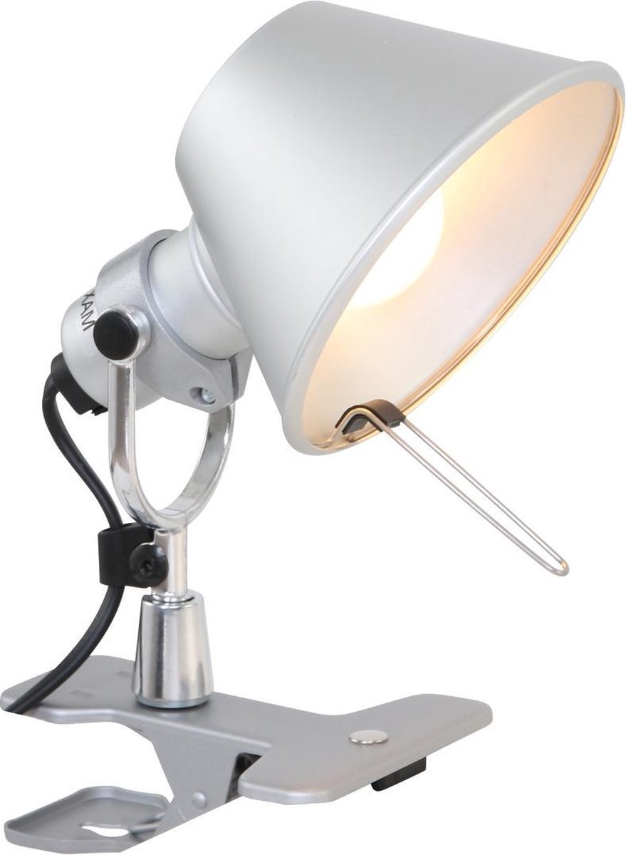 in verlegenheid gebracht doe alstublieft niet behalve voor Artemide tolomeo - Design Bureaulamp - 1 lichts - H 200 mm - Aluminium -  Woonkamer |... | bol.com