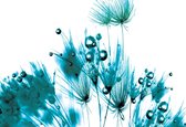 Fotobehang Flowers  | DEUR - 211cm x 90cm | 130g/m2 Vlies