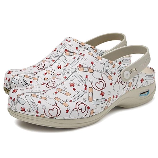 Nursing Care Clog Open Pleister Medische Klompen Dames bol