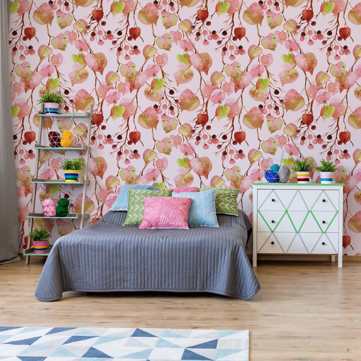 Fotobehang - Vlies Behang - Herfstbladeren - 416 x 290 cm