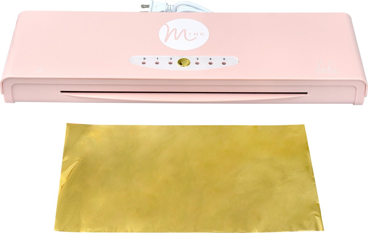 Heidi Swapp Minc starter kit Machine - 12 inch EU plug 220V Blush