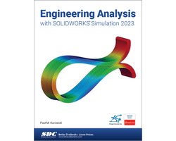 Omslag van Engineering Analysis with SOLIDWORKS Simulation 2023
