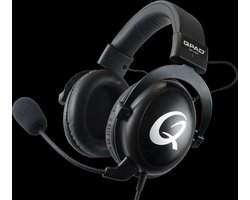 QPAD - QH-92 High End Stereo Gaming Headset, Closed Ear, Noise Cancelling detachable Microphone, Multiplatform