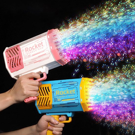 Pistolet à bulles LED, Bulles de savon