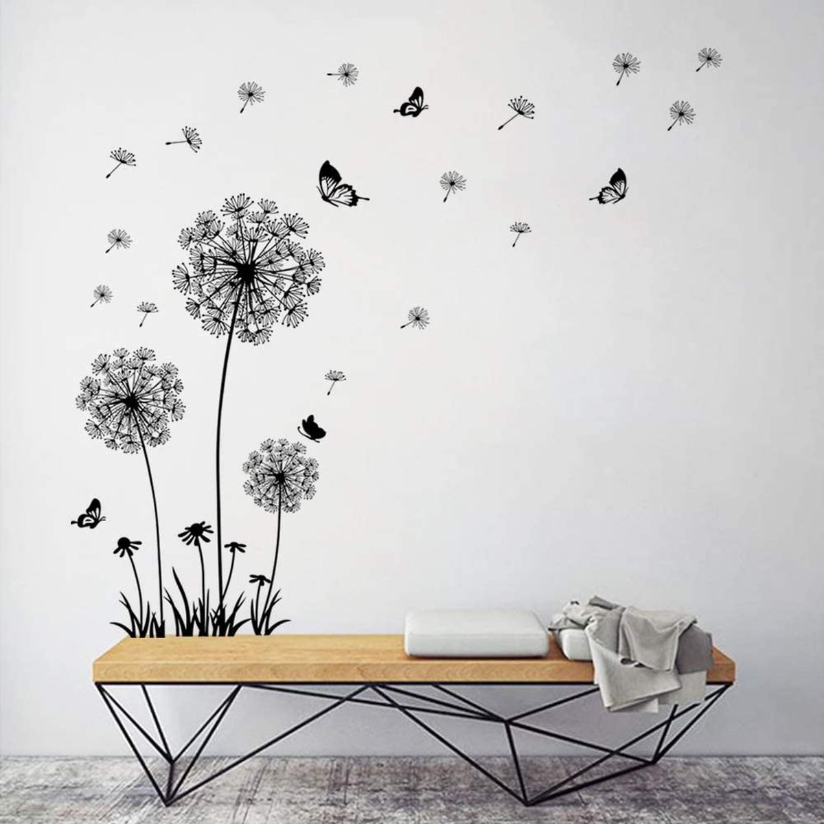 Muurstickers / wanddecoratie \ Decoratie Modern Woonkamer Wanddecoratie Vlinder Spiegel Badkamer Muur Stickers