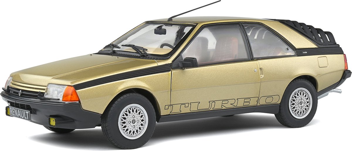 Solido Renault Fuego Turbo, Stadsauto miniatuur, Voorgemonteerd, 1:18, Renault Fuego Turbo, Elk geslacht, 1 stuk(s)