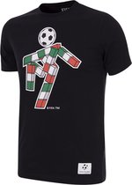 COPA - Italië 1990 World Cup Ciao Mascot T-Shirt - L - Zwart
