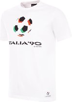 COPA - Italië 1990 World Cup Emblem T-Shirt - XS - Wit