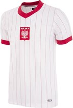 COPA - Maillot Rétro Voetbal Pologne 1982 - XXL - Wit
