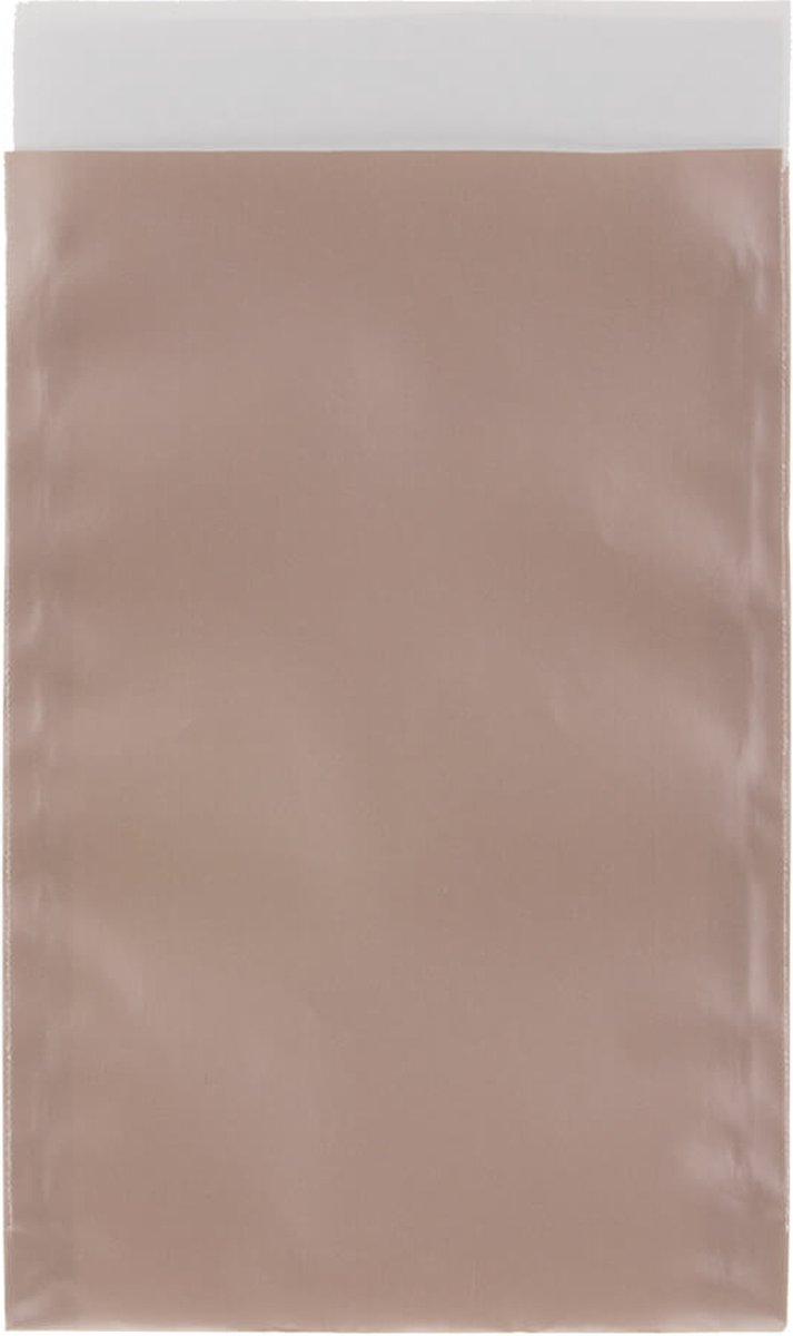 200 x Papieren Zakjes Rosé Goud 12x19cm
