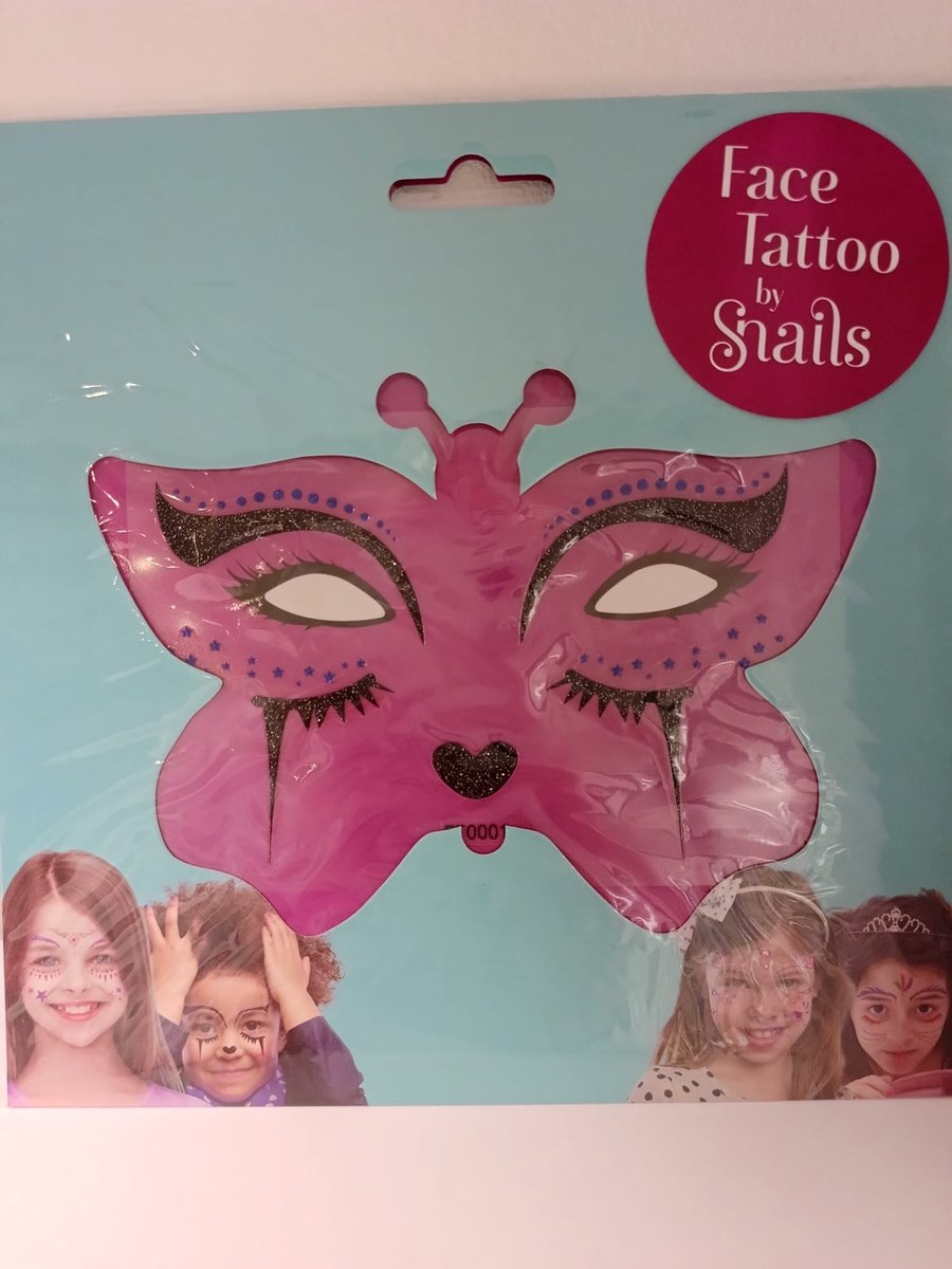 Snails, face tattoo, plaktattoos voor kinderen, cat,