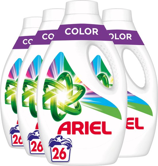 Ariel vloeibaar wasmiddel Color - 4 x 26 wasbeurten ...