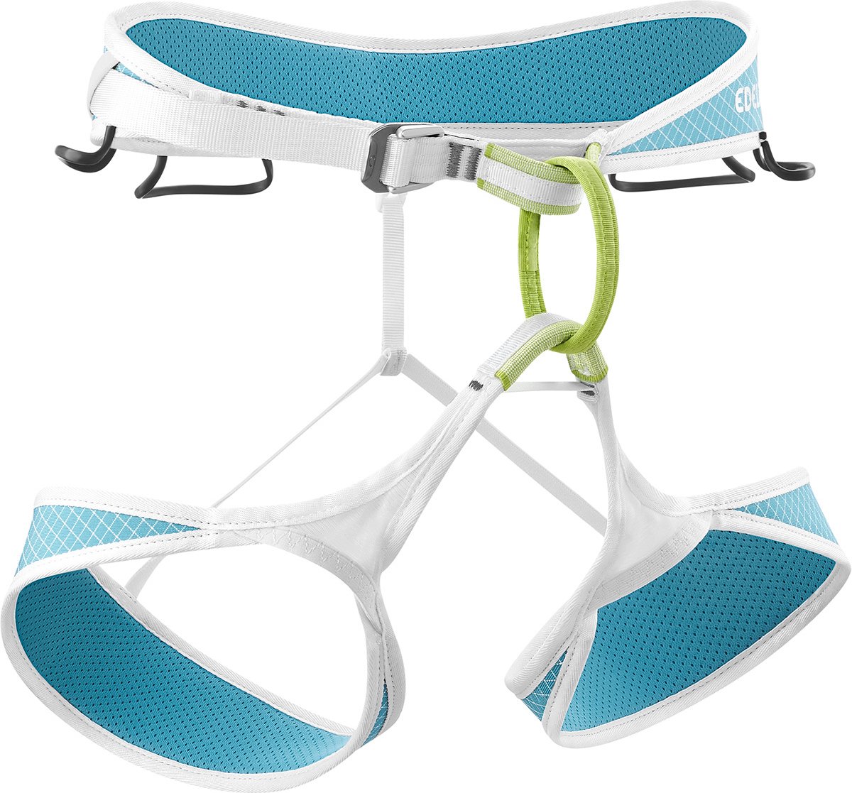 Edelrid Prisma Harness, turquoise/wit
