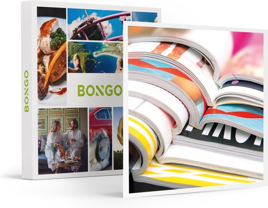 Bongo Bon - ABONNEMENT VAN 6 TOT 11 NUMMERS VAN JE LIEVELINGSMAGAZINE - Cadeaukaart cadeau voor man of vrouw