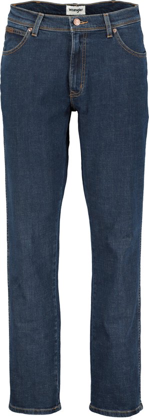 Wrangler jeans texas Donkerblauw-38-36