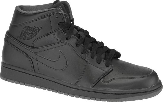 Nike Air Jordan 1 Mid 554724-021, Mannen, Zwart, Sportschoenen maat: 42 EU  | bol.com