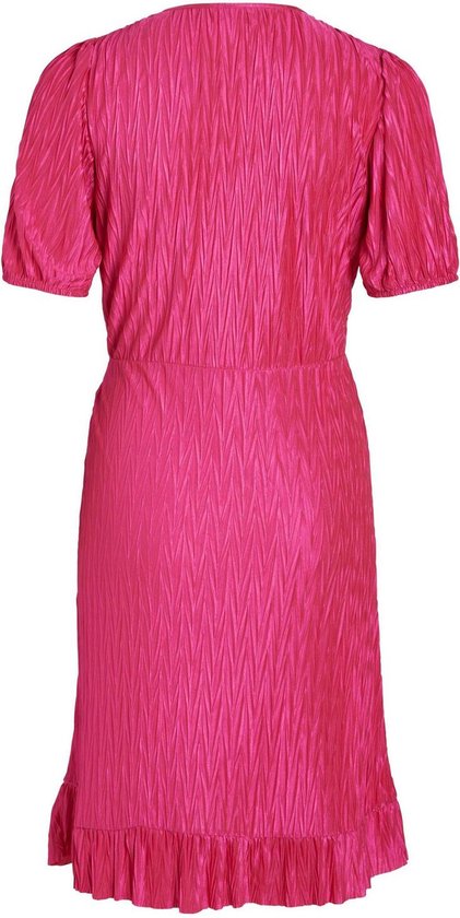 Vila Jurk Vipleasa Wrap Dress lc 14089121 Pink Yarrow Dames Maat XL Bol vila-jurk-vipleasa-wrap-dress-lc-14089121-pink-yarrow-dames-maat-xl-bol