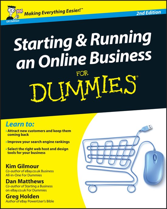 Starting & Running Online Business Dummi - cover