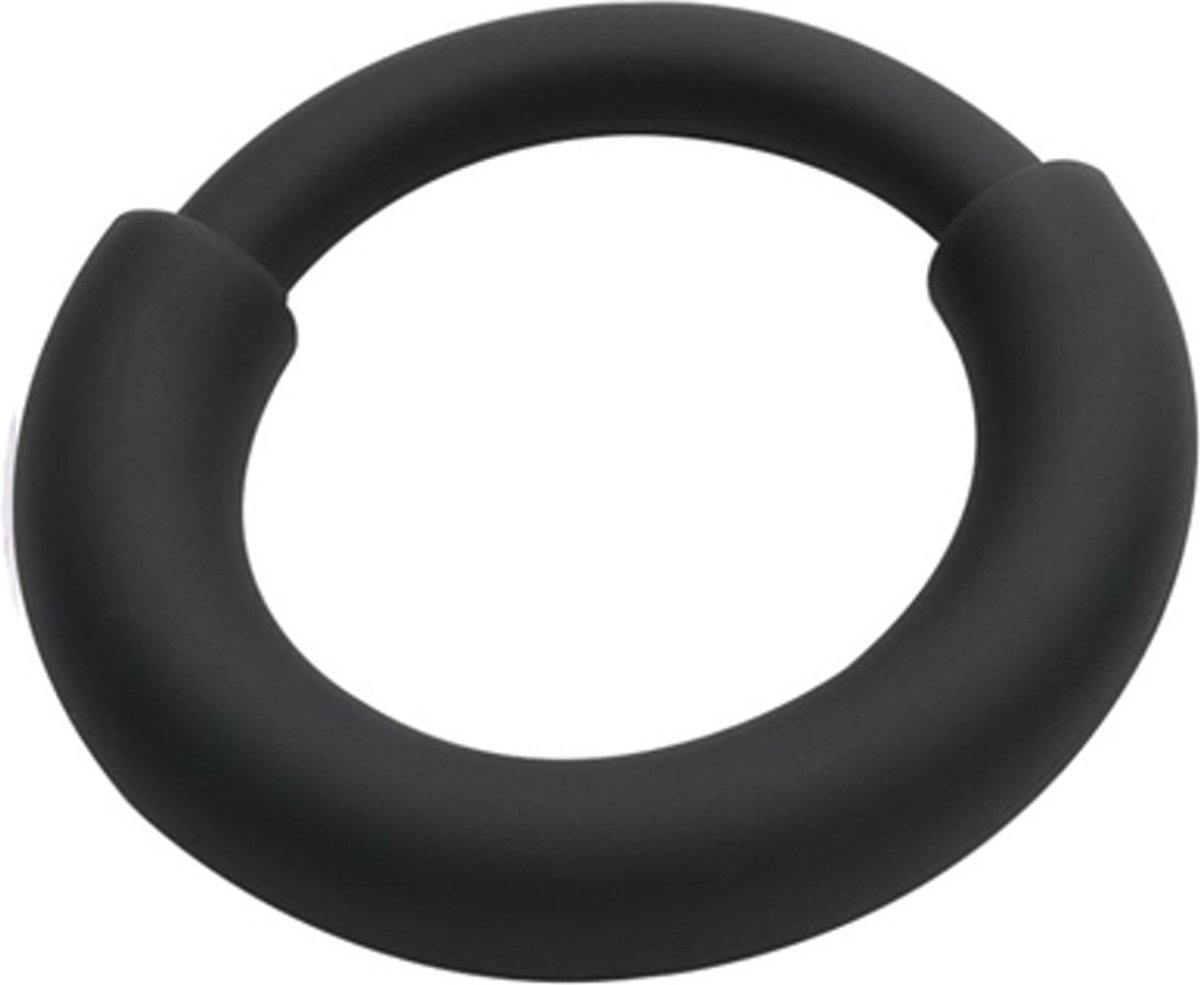 Goedkoopste Sport Fucker - Fusion Ring - Siliconen Cockring met RVS binnenring - 3 maten X-Large
