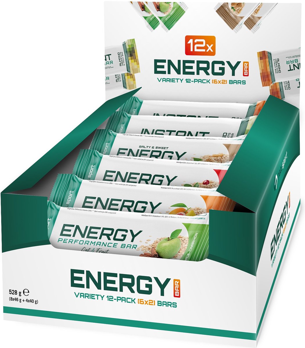 Goedkoopste Natusport Variety Pack Bars - Combinatieverpakking repen (12 stuks