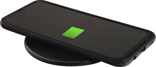 Specialist Saga roterend Soundlogic Draadloze Oplader - Voor Smart Watch en Smart Phone - Zwart |  bol.com