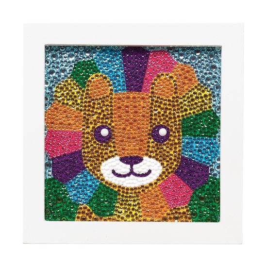 Razzle Dazzle D.Iy. Gem Art Kit Little Lion bol