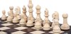 Afbeelding van het spelletje Opklapbaar schaakbord inclusief schaakstukken - Compleet schaakspel - Luxe schaakset voor beginners en gevorderden