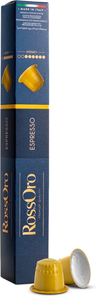 Nieuwe productaanbieding - RossOro Coffee - Espresso - Nespresso Compatible Capsules - koffiecups geschikt voor Nespresso