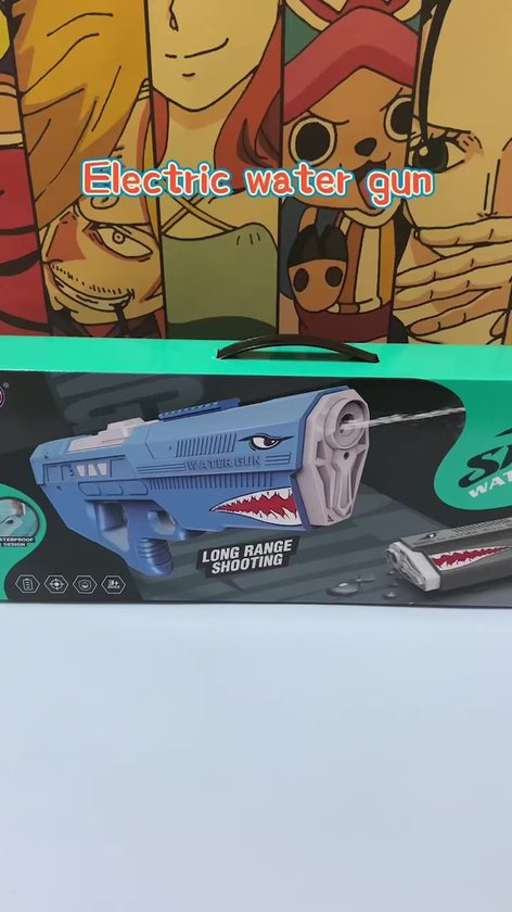 Knipperend In Het Donker Automatische Waterpistolen Met Pomp Waterschieten Buite