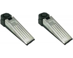 Benson Deurwig - 2x - anti inbraak alarm - deurstopper - 100 dB - 6 x 4 cm