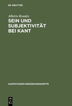 Kantstudien-Erganzungshefte135- Sein und Subjektivität bei Kant