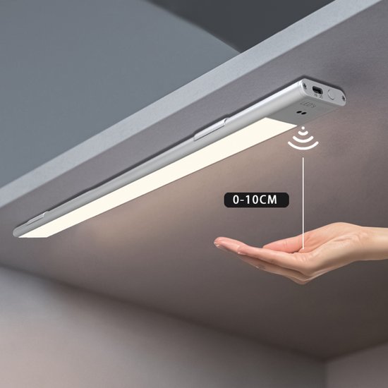EasyFix LED Keuken kastverlichting met zwaai sensor - Oplaadbaar & Draadloos - 60 cm