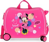 Bol.com Disney Koffer Minnie Mouse Junior 34 Liter Abs Roze aanbieding