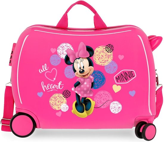 Valise Disney Minnie Mouse Junior 34 Litres Abs Rose | bol