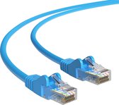 Cat 5e - U/UTP - Netwerkkabel - Patchkabel - Internetkabel - 1 Gbps - 1 meter - Blauw - Allteq