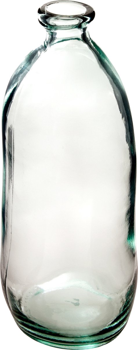 Atmosphera Créateur d'intérieur® Atmosphera bloemenvaas Pisa - Organische fles vorm - helder transparant - glas - 51 x 23 cm