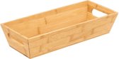5Five - Broodmand Classic Backery - Bamboe - rechthoekig - houtkleur - 33 x 14 x 7 cm
