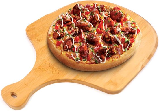 Pizzaset Voor Perfecte Zelfgemaakte Pizza - 4-delige Set Met Pizzasnijder Pizzapan Hittebescherming Pizzastandaard
