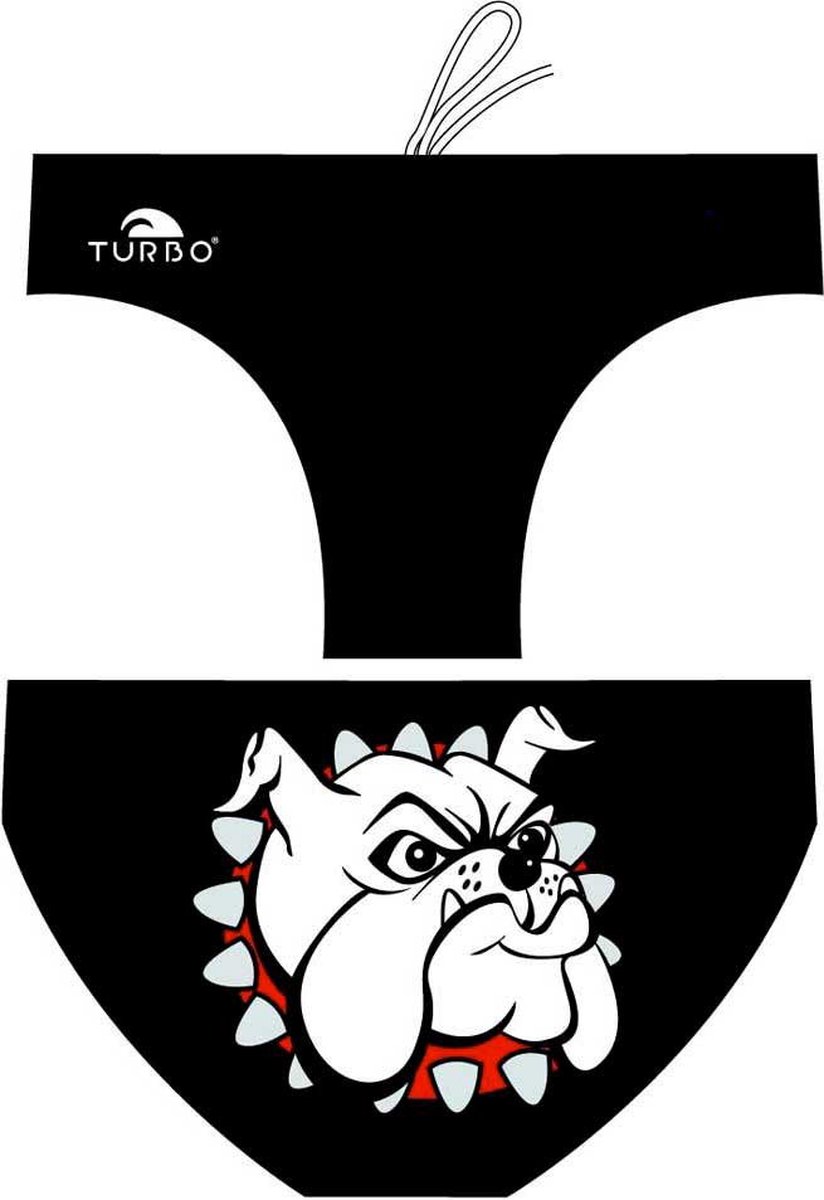 TURBO Bulldog Zwemslip Heren - Black - XL