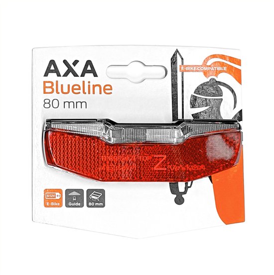 AXA Blueline Ebike â€“ Fiets Achterlicht - LED Fietsverlichting â€“ 6-12V - 50 mm - Rood — afbeelding 4