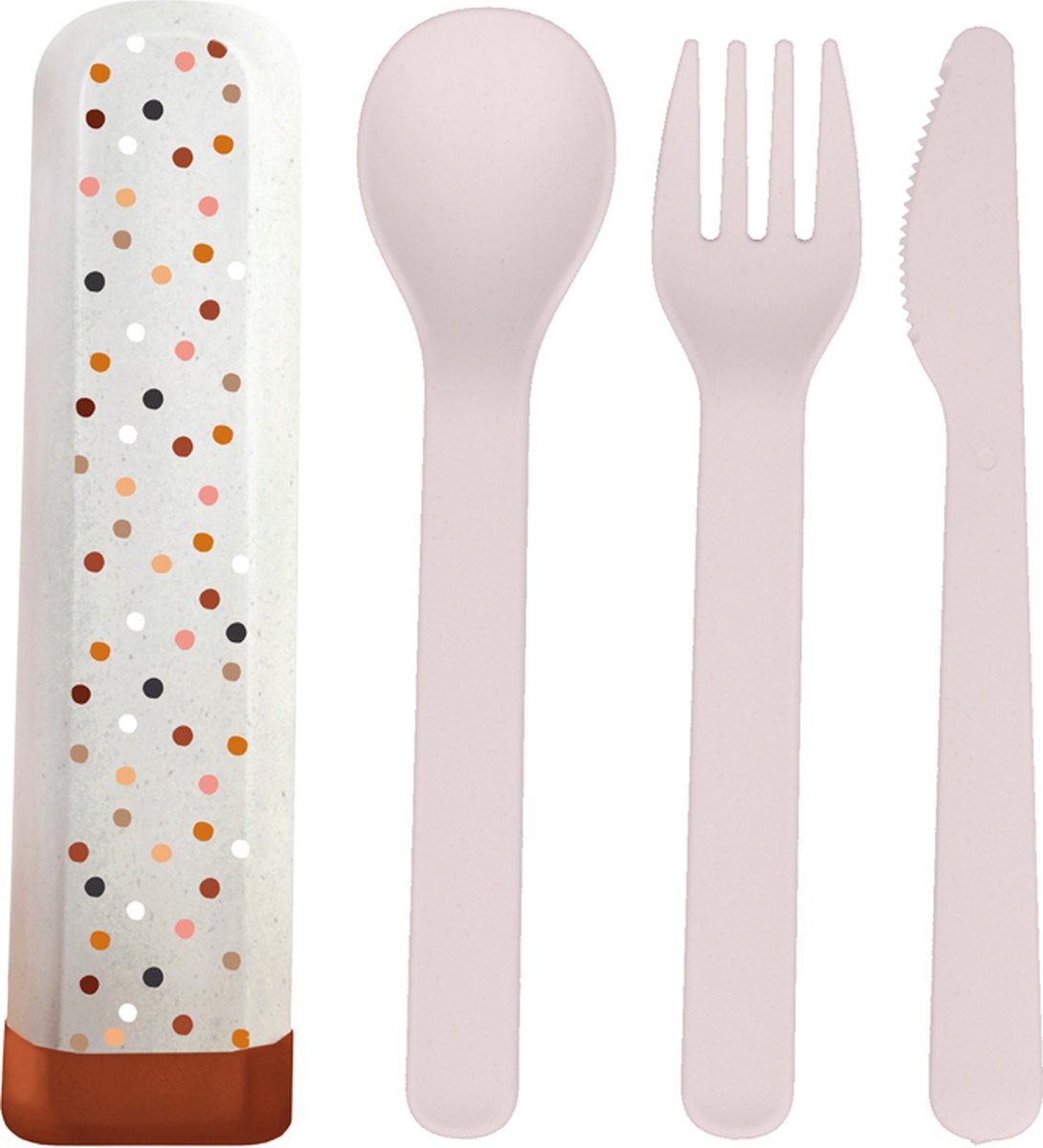 BioLoco PLA bestekset dots - 16cm