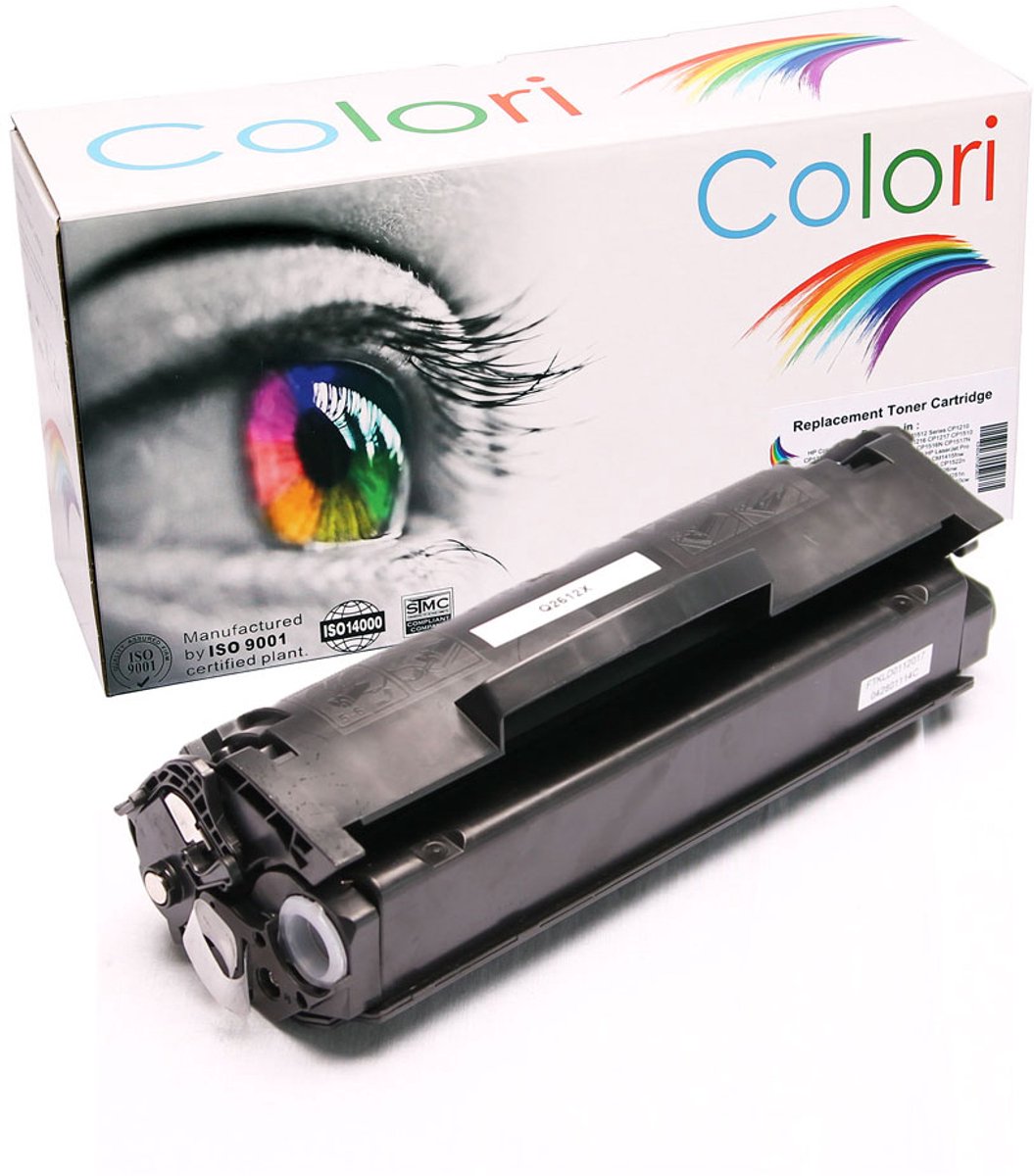 Colori huismerk toner XL geschikt voor HP 12A Q2612A Laserjet 1010 1012 1015 1018 1020 1022 1022N 1022NW 3015 3020 3030 3050 3052 3055 M1005 M1319F MFP