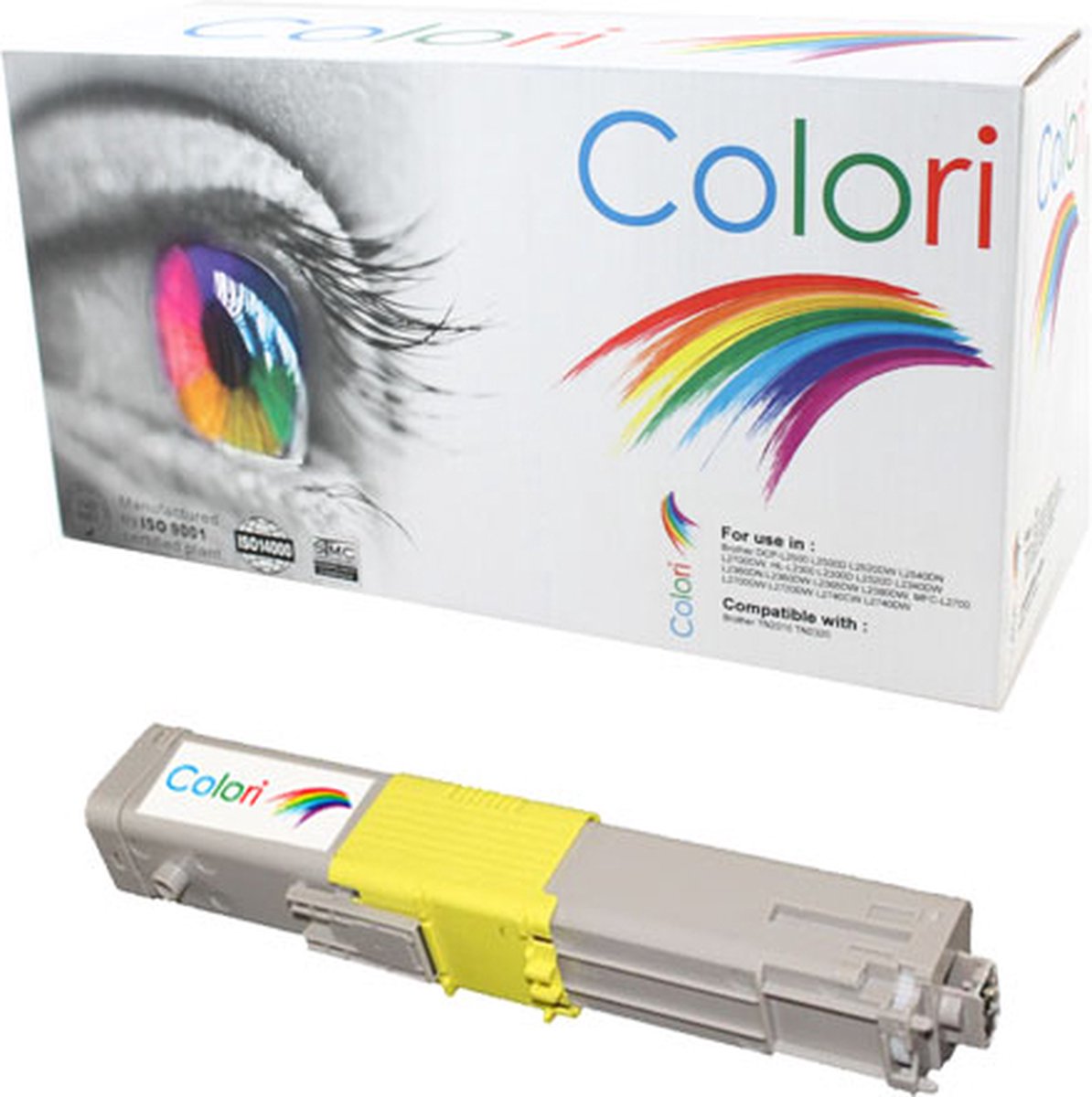 Colori huismerk toner geschikt voor Oki 46508709 geel voor Oki C332 C332DN MC363 MC363DN MC363N C 332 C 332DN MC 363 MC 363DN MC 363N