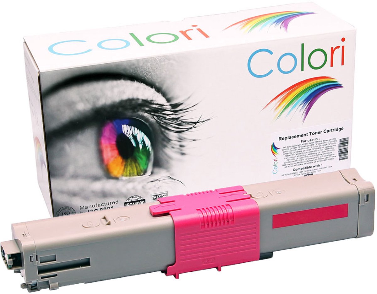 Colori huismerk toner geschikt voor Oki 44973534 Magenta voor Oki C301 C301DN C321 C321DN MC332 MC332DN MC340 Series MC342 MC342DN MC342DNW